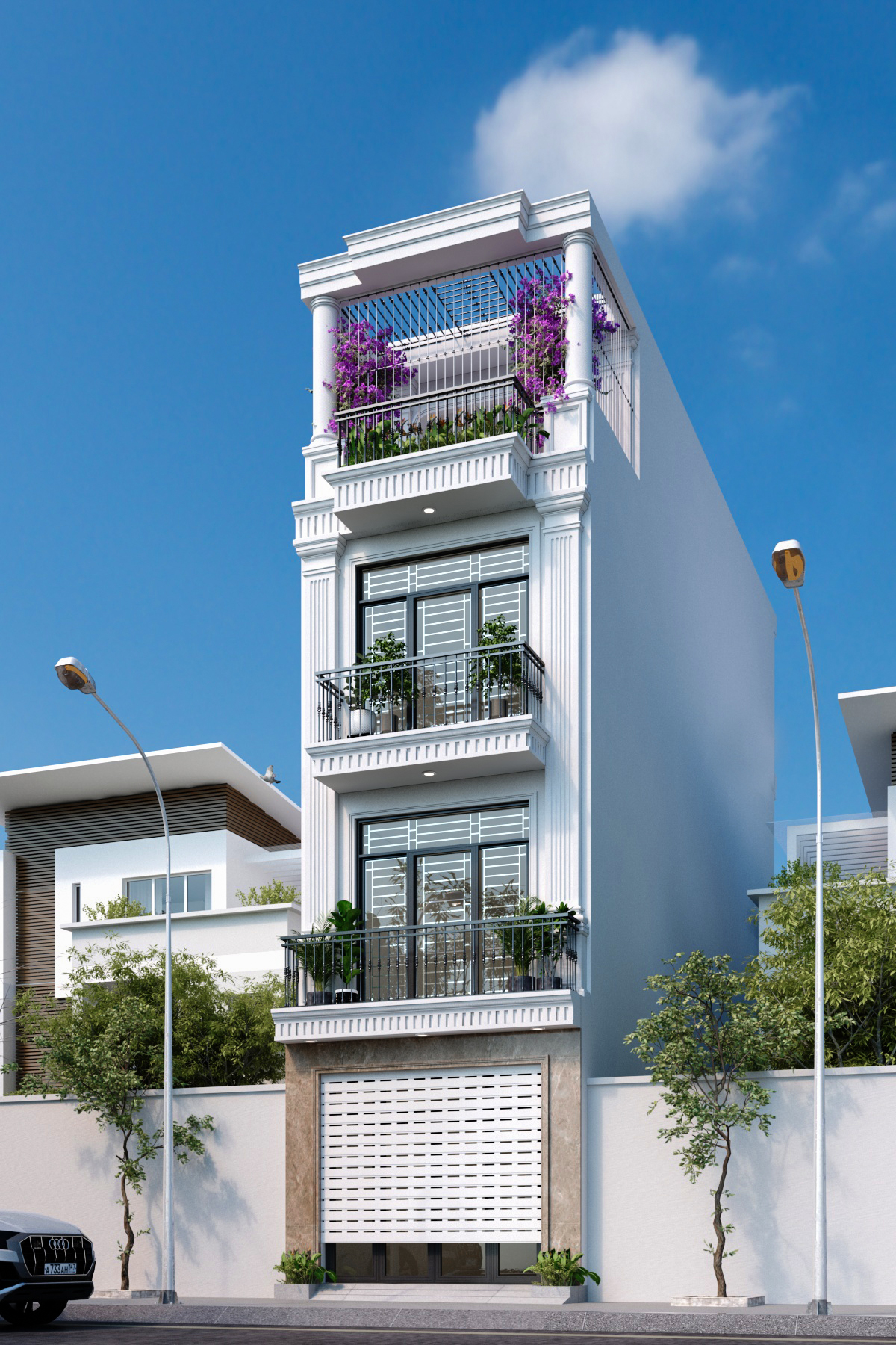 THIẾT KẾ & THI CÔNG NHÀ PHỐ – NP439