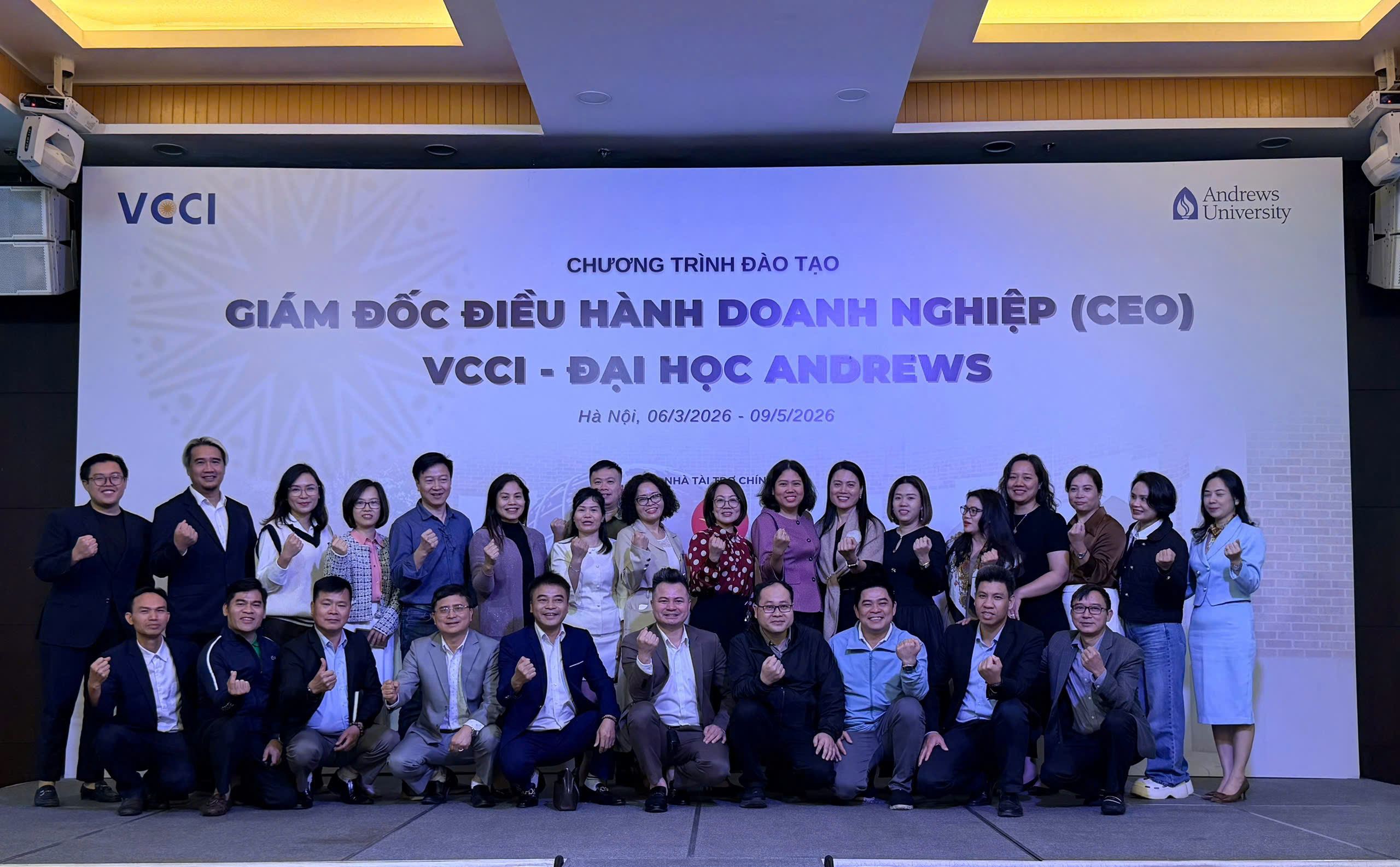 KHÓA HỌC “THỰC CHIẾN” CHUẨN QUỐC TẾ DÀNH CHO CEO DOANH NGHIỆP VIỆT