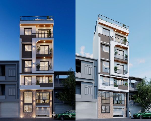 THIẾT KẾ & THI CÔNG NHÀ PHỐ – NP437