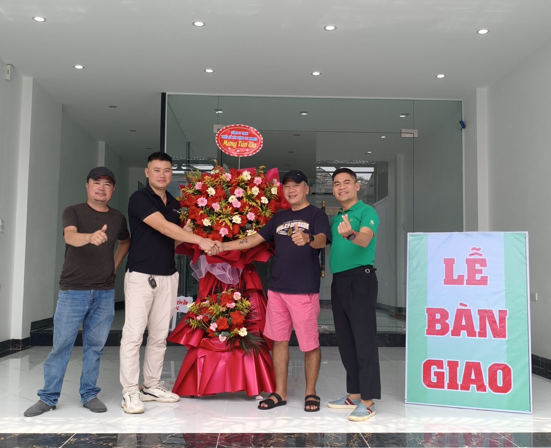 BÀN GIAO CÔNG TRÌNH NHÀ ANH LƯU – HÀ NAM